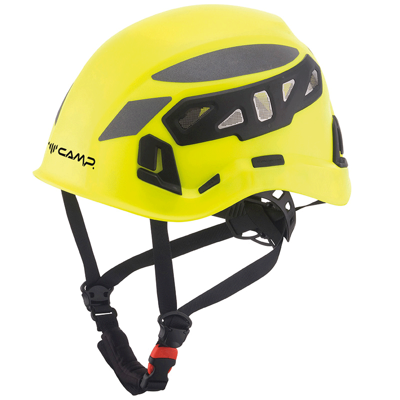 prilba CAMP Ares Air Pro yellow/reflective